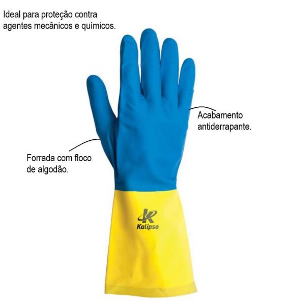 Luva De Segurança Neoprex Tamanho M Light Kalipso