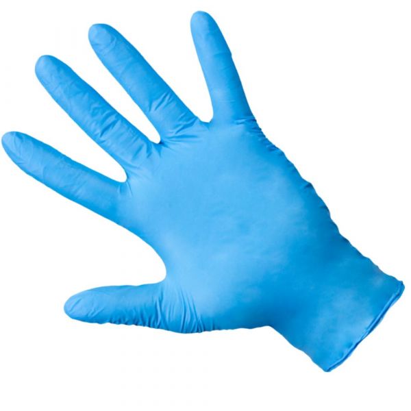 Luva de Segurança Nitrisensi Soft Azul Caixa 100 Unidades 08/M Kalipso