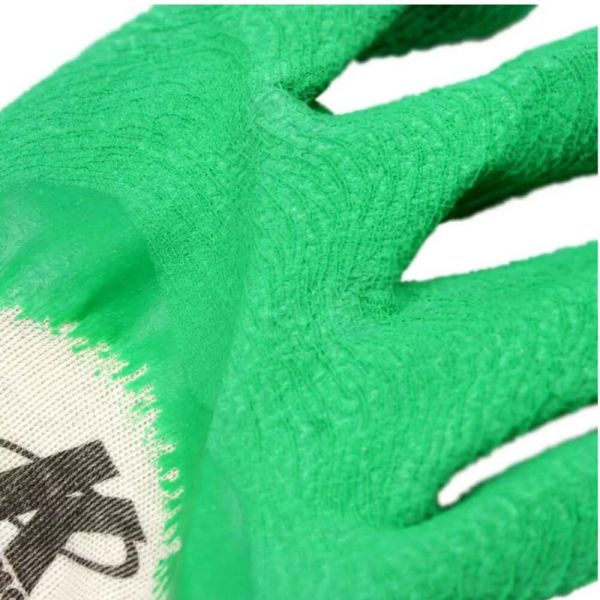 Luva De Segurança Revestida Látex Confortex Tamanho G Kalipso