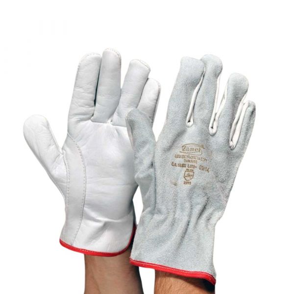 Luva de Vaqueta Mista 5cm Zanel