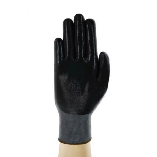 Luva EDGE 48-128 Nylon Banho Nitrílico Tamanho 10 Ansell