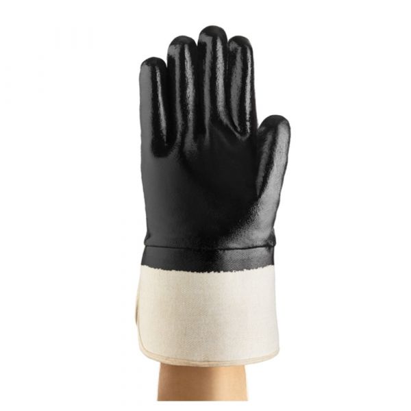 Luva EDGE 48-500 Banho Nitrílico Tamanho 10 para Trabalhos Pesados Ansell