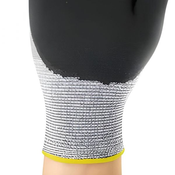 Luva Edge 48-702 Resistente a Corte Banho Nitrílico Tamanho 9 Ansell