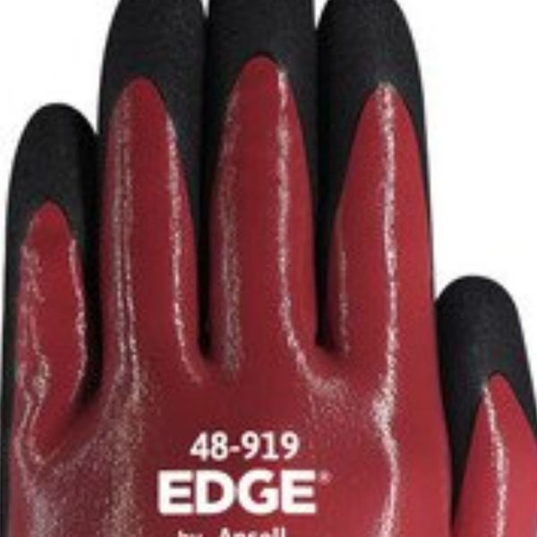 Luva de Proteção Edge 48-919 Tamanho 10 Duplo Banho Nitrílico Ansell