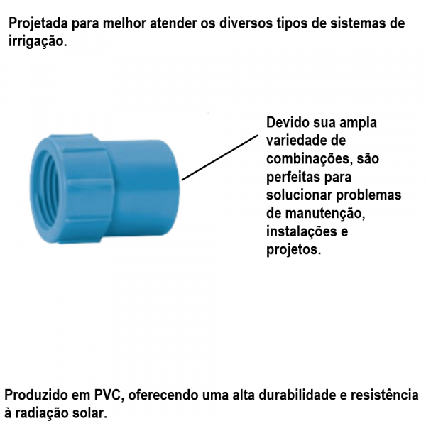 Luva LR Agro DN32x1 Amanco