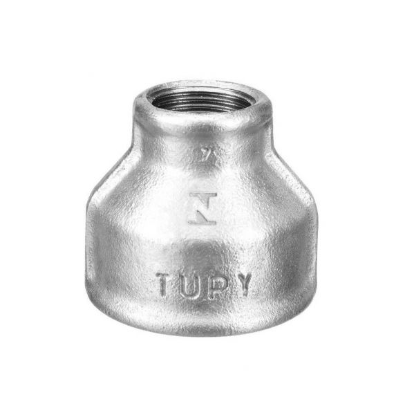 Luva de Redução Galvanizada 1.1/4 X 3/4” Tupy