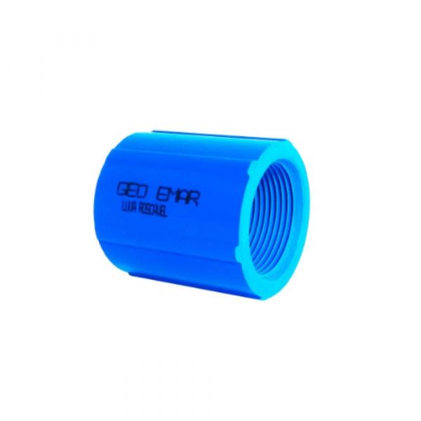 Luva Roscável Azul 2.1/2 Pol. Emar