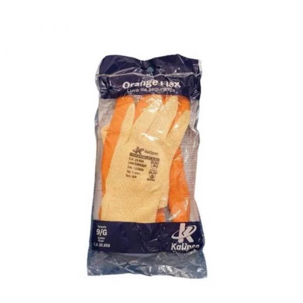 Luva De Segurança Tricotada G Orangeflex Kalipso 