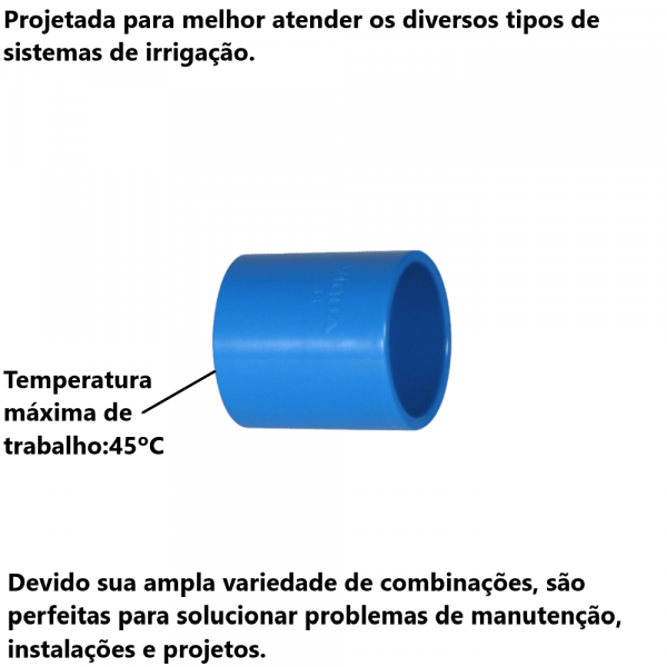 Luva Soldável BB PN80 DN35 Viqua