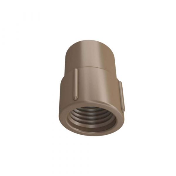 Luva Soldável Liso Roscável PVC 20mm x 1/2