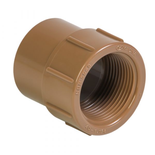 Luva Soldável e com Rosca LR 20mm x 1/2 Pol. Krona