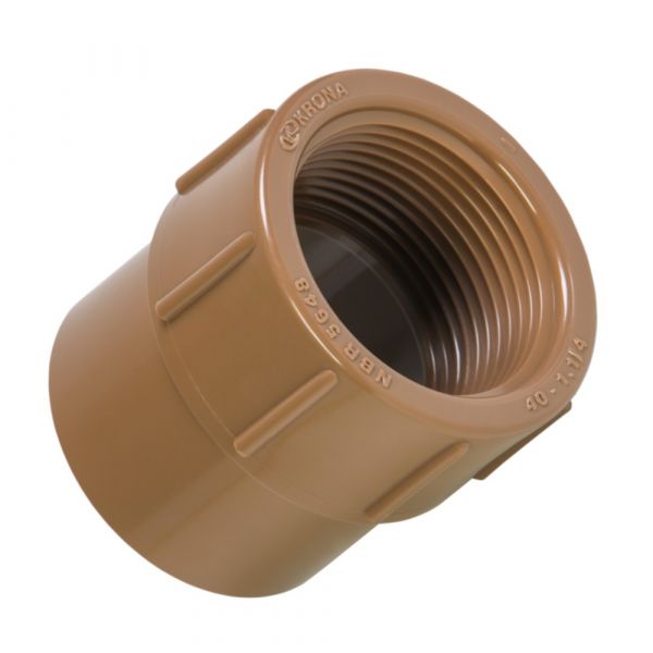 Luva Soldável e com Rosca LR 25mm x 3/4 Pol. Krona