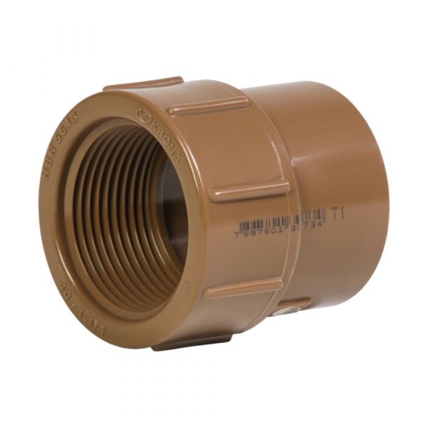 Luva Soldável e com Rosca LR 25mm x 3/4 Pol. Krona