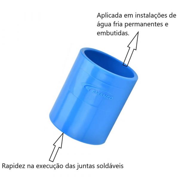 Luva Soldável de Irrigação DN50mm Amanco