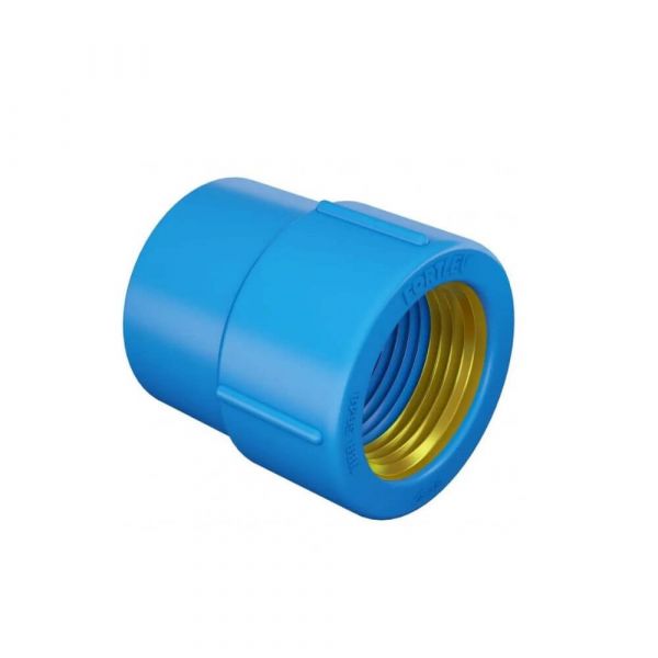 Luva Soldável Liso Roscável com Bucha de Latão 25mm 3/4 Fortlev