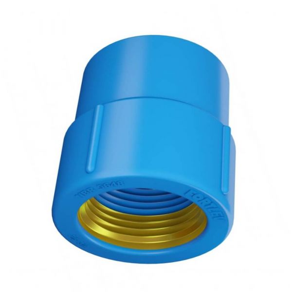 Luva Soldável Liso Roscável com Bucha de Latão 20mm 1/2 