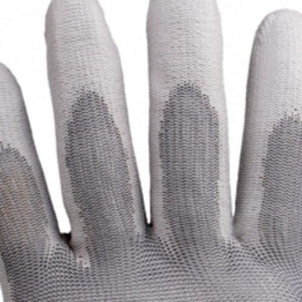 Luva De Segurança Cinza PU Tamanho G Kalipso