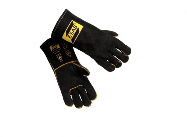 Luva De Soldagem Heavy Duty Black Esab