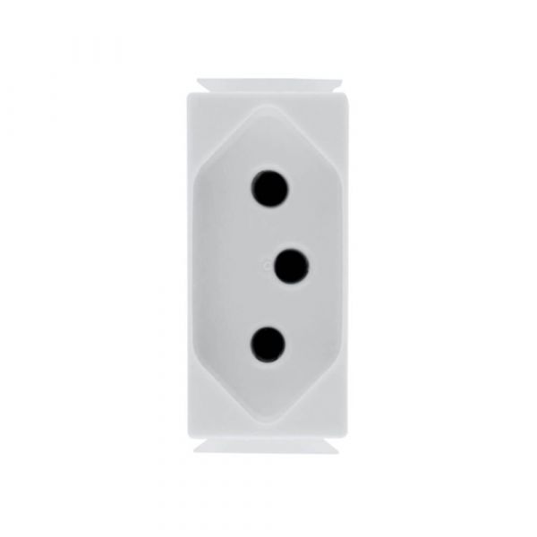 Módulo Tomada 2P+T Aria 10A 250V Branco Tramontina