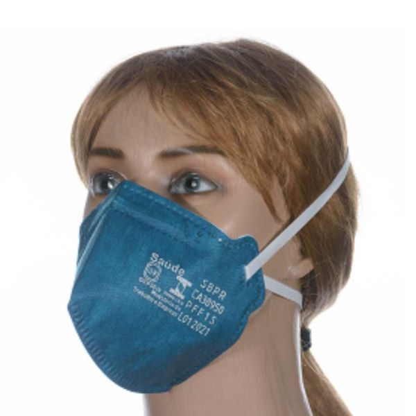 Máscara Descartável Sem Válvula PFF-1S Azulão Air Safety