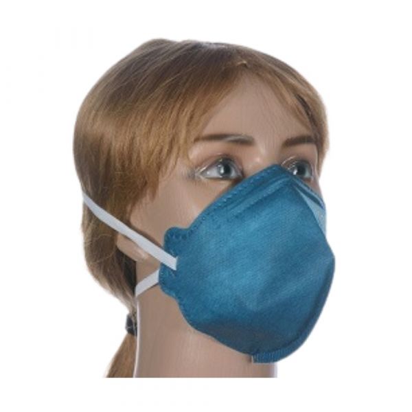 Máscara PFF2-S Azul Royal Sem Válvula Air Safety