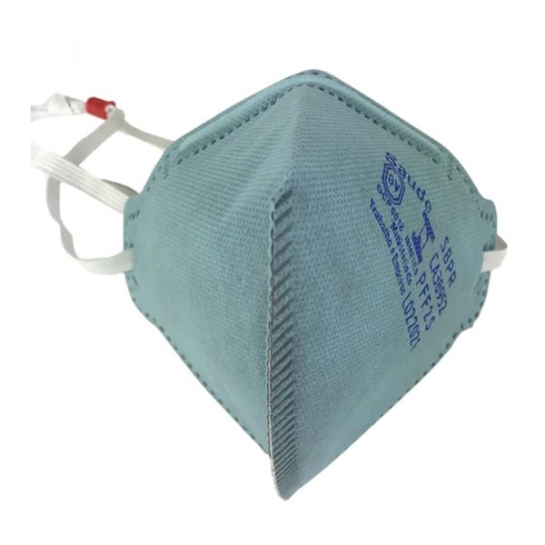 Máscara PFF2S Plus sem Válvula Azul Air Safety