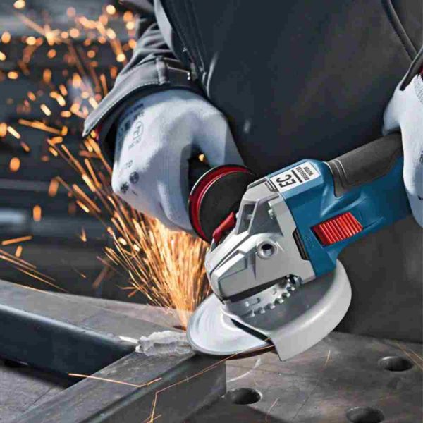 Esmerilhadeira angular Bosch GWS 18V-10 PC, 18V SB, Com Maleta