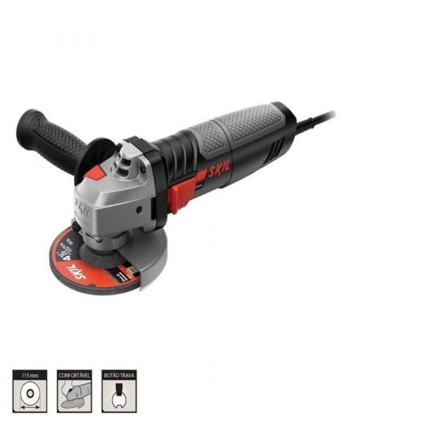 Esmerilhadeira Angular de 4 1/29004 830W 220V com 2 Discos e 1 Bolsa Skil