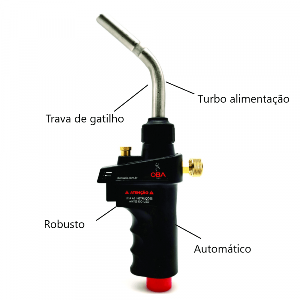 Maçarico Automático Manual S3 O.S