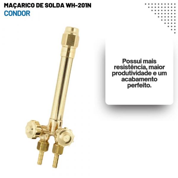 Maçarico de Solda WH-201N Condor