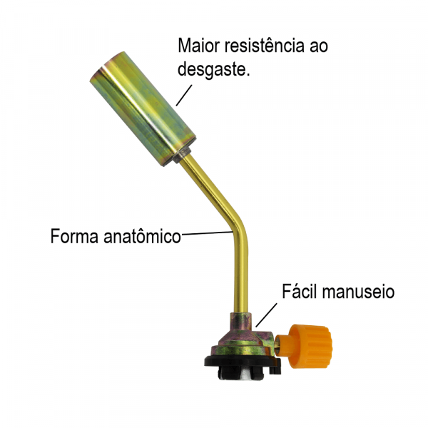 Maçarico Portátil Profissional GT-49 Western