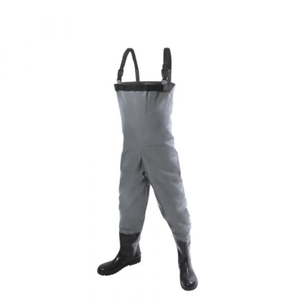 Macacão Jardineira com Bota N42 Losgardi Cinza G Protspray