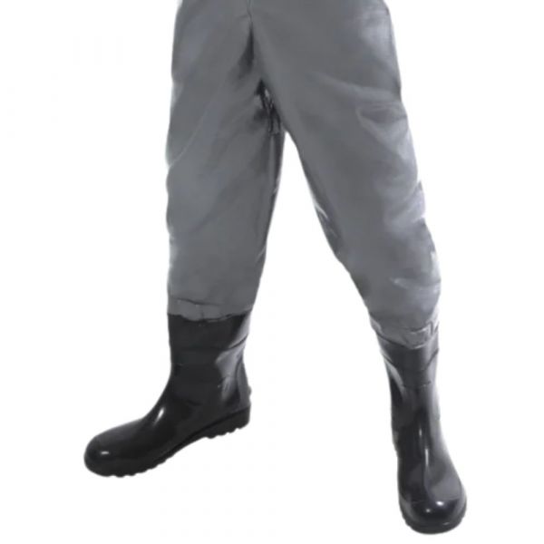 Macacão Jardineira com Bota N42 Losgardi Cinza G Protspray