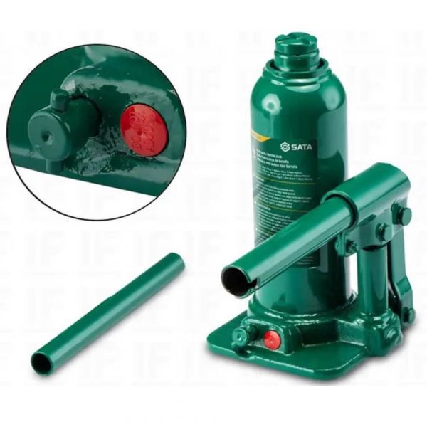 Macaco Hidráulico Garrafa 16 Toneladas Sata