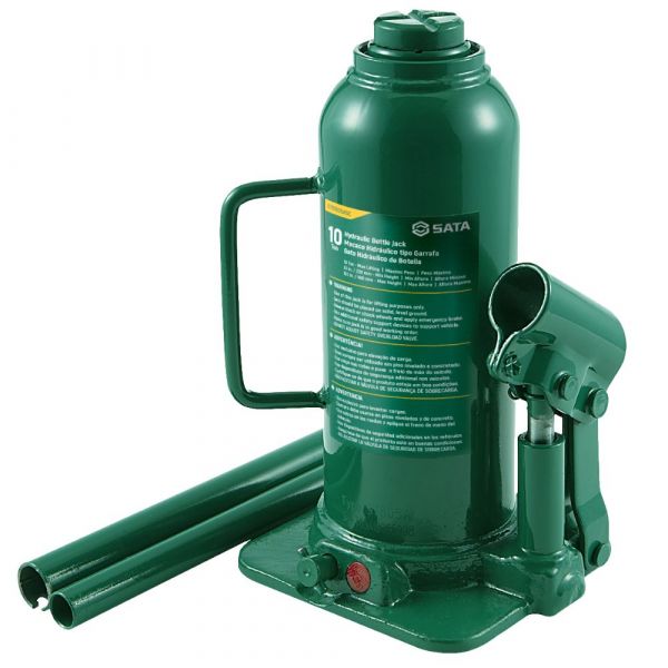Macaco Hidráulico Garrafa 10 Toneladas Sata