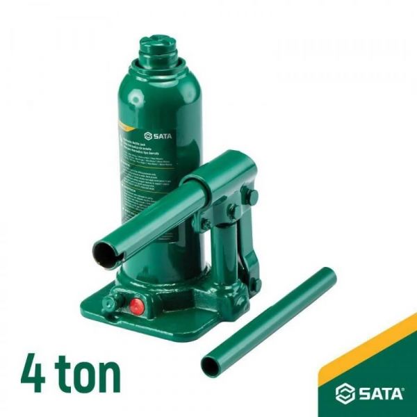 Macaco Hidráulico Garrafa 4 Toneladas Sata