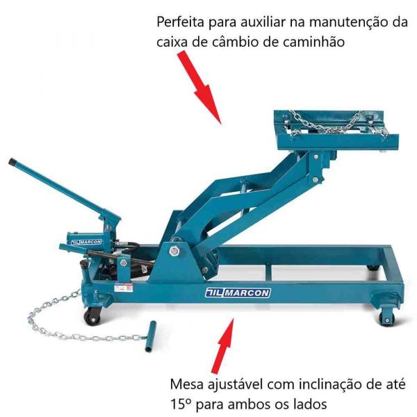 Macaco Telescópico Para Retirar Cambio 750kg Marcon