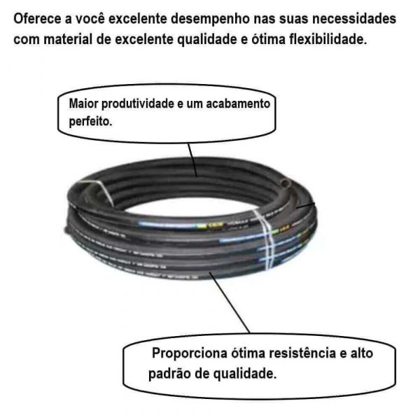 Mangueira 2 Trama De Aço Suprir