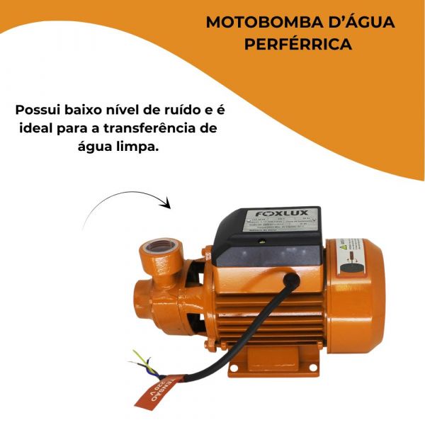 Motobomba D água Periférica 1/2