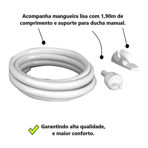 Mangueira Chuveirinho Desviador Completo Lorenzetti