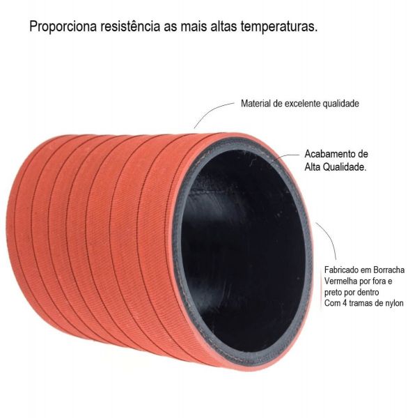 Mangueira Da Turbina C/ Intercool Cummins 03226 Jamaica