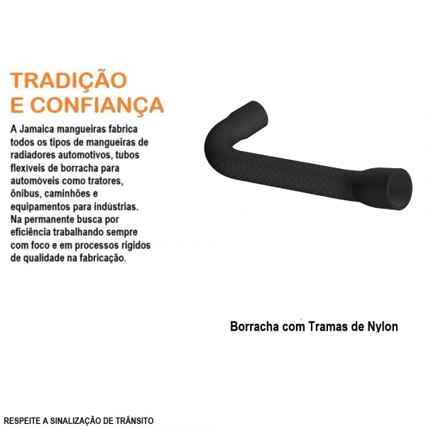 Mangueira Enfaixada Intercooler Sprinter 310 Jamaica 