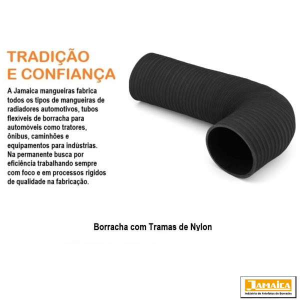 Mangueira Enfaixada para Filtro de Ar A-5 / A-6 2002 Jamaica 