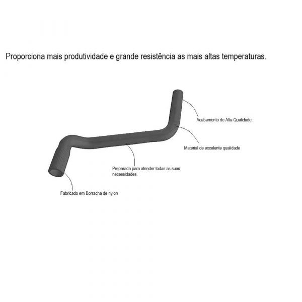 Mangueira Entrada Tubo Refrigeração Bomba Da Água Passat Gol 03182 Jamaica