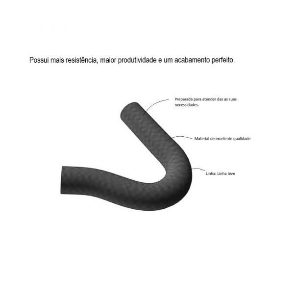 Mangueira Duto Rígido Ao Radiador Óleo Santana Quantum 03170 Jamaica