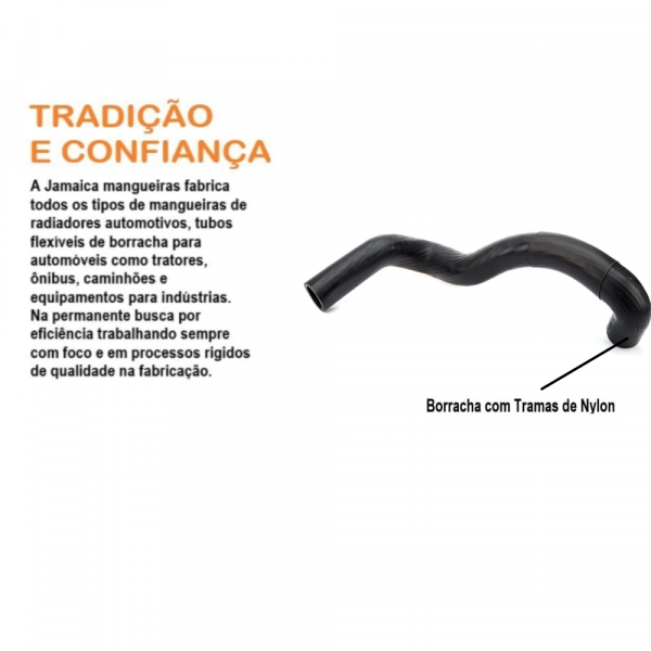 Mangueira Intercooler S-10 2.8 MWM Jamaica