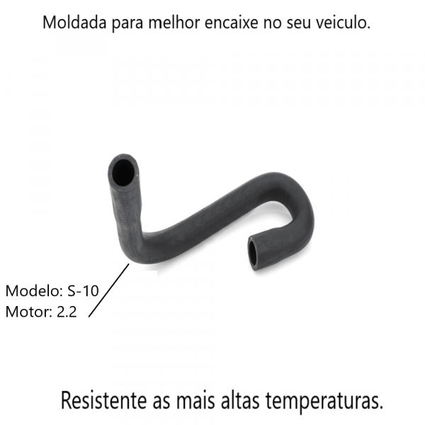 Mangueira Moldável Coletor S10 / 2.2 Jamaica 