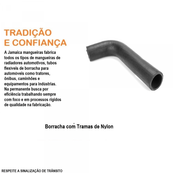 Mangueira Saída do Radiador 11130/13130 Jamaica 