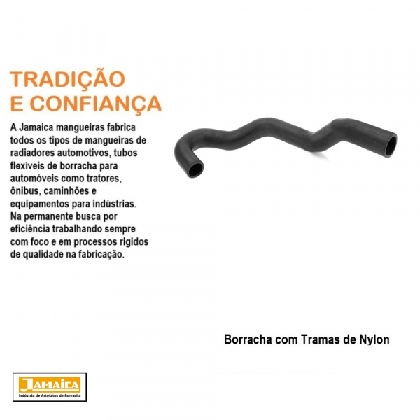 Mangueira Superior do Radiador Gol/Parati Jamaica
