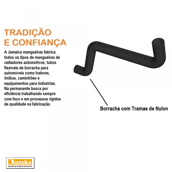 Mangueira Superior do Radiador Doblo Jamaica